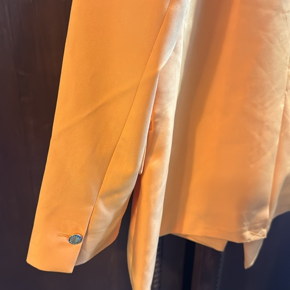 NWT DKNY Golden Orange Blazer Size 15 - Picture 8 of 8